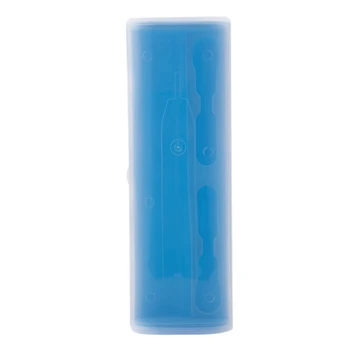 2X Портативный держатель электрической зубной щетки, футляр для путешествий, кемпинг для Oral-B, 4 цвета (синий)