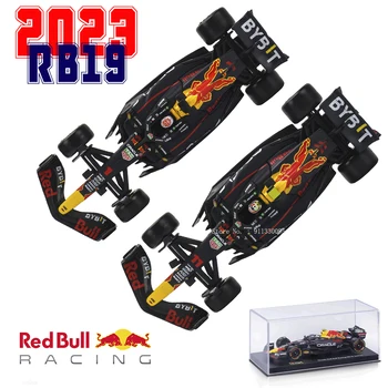 Bburago 1:43 F1 2023 Red Bull Racing RB19 #1 Ферстаппен #11 Перес Сплав Роскошного Автомобиля, Отлитая под давлением Модель Формульного Автомобиля, Игрушка В подарок