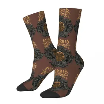 Винтажные металлические сумасшедшие мужские компрессионные носки Унисекс Morbid Angel в уличном стиле с забавным рисунком, новинка, носки для экипажа, подарок для мальчиков