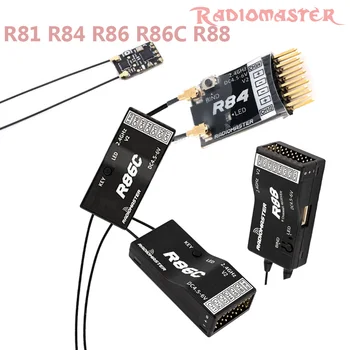 Горячий RadioMaster R81 R84 R86 R86C R88 2,4 ГГц Более 1 км SBUS Наноприемник, Совместимый С FrSky D8 TX16S, Поддерживает Возврат RSSI