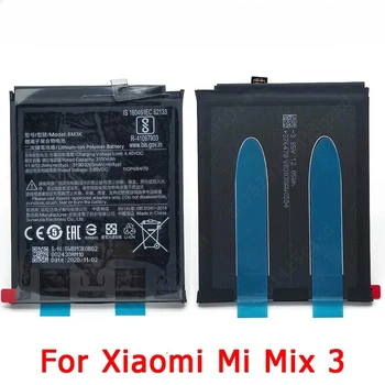 Для Xiaomi Mix 3 Mix3 аккумулятор BM3K 3100mAh Батареи Встроенный литий-ионный аккумулятор Запасные части для замены