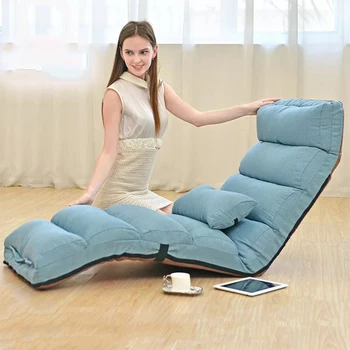 Ленивый диван, кресло для спальни с одним балконом, японское складное многофункциональное кресло для отдыха, креативный напольный стул в стиле кэжуал татами
