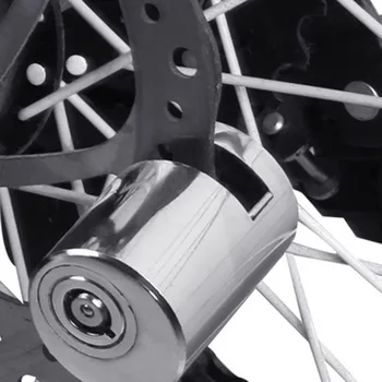 Мини-дисковый тормозной замок для велосипеда, противоугонный Прочный замок безопасности велосипеда для шоссейного велосипеда