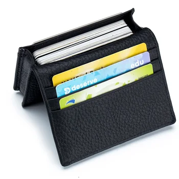 Многофункциональная банковская идентификационная сумка для кредитных карт для леди, держатель для кошелька с несколькими картами, держатель для карт, кошелек для женщин, мужской однотонный кошелек