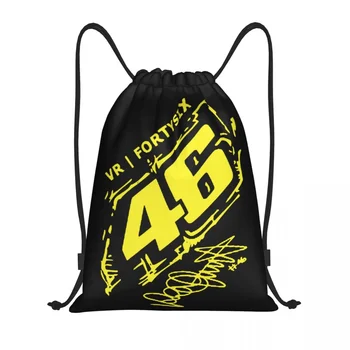 Рюкзак Rossi на шнурке, спортивная спортивная сумка для женщин и мужчин, тренировочный рюкзак для мотогонок