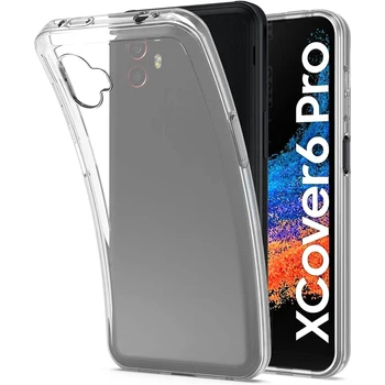 Чехол для Galaxy Xcover 6 Pro ультратонкий прозрачный противоударный чехол из мягкого ТПУ Samsung Galaxy Xcover6 5