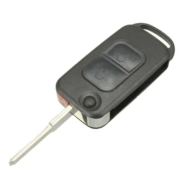 Чехол для дистанционного ключа с откидной крышкой с 2 кнопками HU64 Blade FOB для автомобиля Mercedes Benz A C E S W168 W202