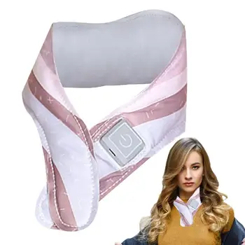 Шарф с подогревом для женщин, дышащий теплый шарф емкостью 1000 мАч, для улицы, перезаряжаемый шарф с подогревом для женщин, Универсальный USB