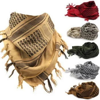 1 шт. мусульманский хиджаб, Тактические пустынные арабские шарфы, Мужской женский зимний Ветрозащитный военный походный шарф