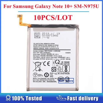 10 шт. Лот для Samsung Galaxy Note 10 Note10 Plus 5G SM-N975U B EB-BN972ABUL 4300 мАч Литий-ионный Аккумулятор Запасные Части Для замены
