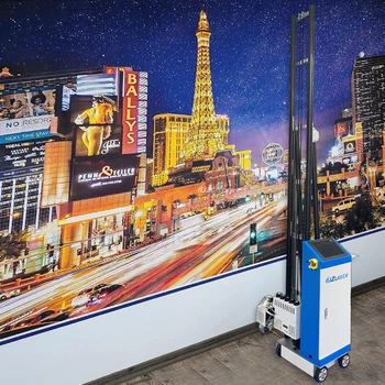 3D Вертикальные настенные печатные машины Принтер для печати на стене Металлокерамическая шпаклевка Кирпич Бумага Ткань