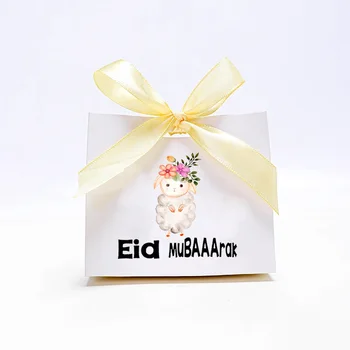 5шт овец Ид Мубарак конфеты подарочный пакет малыш дети мальчик девочка счастливый Аль Адха аль-Фитр мусульманин Исламский Рамадан Карим Ифтар украшения