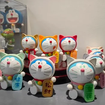 7 см Doraemon Blessing Полный Слепой Коробки Dingdang Cat Ручной Работы Милый Кролик и Милая Кукла Креативная Коллекция Подарочных Украшений