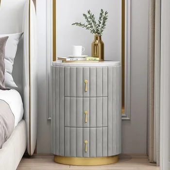 INS в скандинавском стиле многофункциональное прикроватное хранилище для спальни, небольшой шкафчик, легкая роскошная прикроватная тумбочка, простая и современная