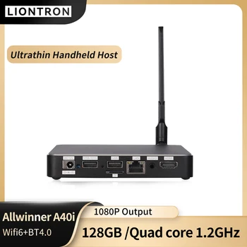 Liontron Mini PC Allwinner A40i Четырехъядерный процессор Ethernet WiFi Bluetooth HDMI Выход Рекламная Коробка Все в Одном Компьютере с искусственным интеллектом