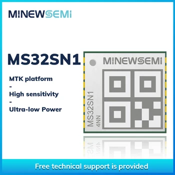 MinewSemi MS32SN1 Система GPS QZSS Платформа MTK Алгоритм PVT Высокочувствительный Модуль GNSS со сверхнизким энергопотреблением