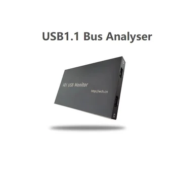 USB1.1 Монитор, шинный анализатор, Полноскоростной низкоскоростной сбор данных, Анализ, Совместимость с USB2.0
