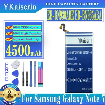 YKaiserin Сменный Аккумулятор EB-BN930ABE EB-BN935ABA Для Samsung Galaxy Note 7 Телефон Аккумуляторная Батарея Akku