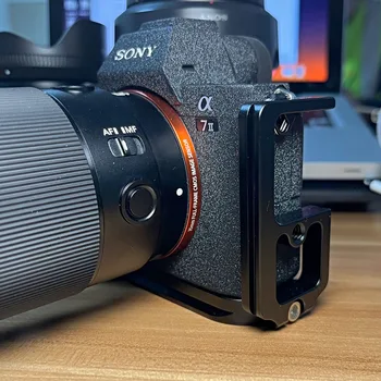 Алюминиевая Быстроразъемная Пластина Для Sony A7II A7SII A7RII Аксессуары Для Штативной Головки Камеры L-образная пластина 1/4 С Винтовым Креплением A7M2 A7SM2 A7RM2