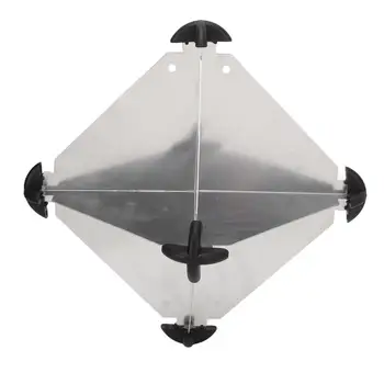 алюминиевые радиолокационные отражатели октаэдрического типа 10шт 12x12 дюймов - морские аксессуары из нержавеющей стали для парусников и моторных лодок