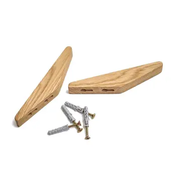 Вешалка для одежды Y1UB с одним крючком деревянная простая японская настенная для хранения ключей