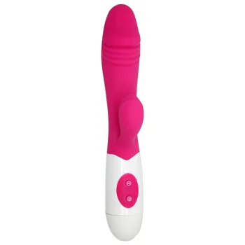 Вибромассажер для точки G с двойной вибрацией, устройство для женского флирта и мастурбации