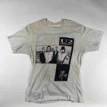 Винтажная рубашка 1987 U2 XL The Joshua Tree с длинными рукавами