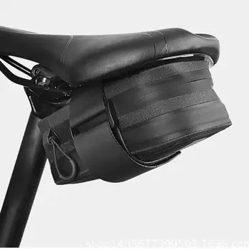 Водоотталкивающий чехол для велосипедного подседельного штыря: непромокаемая седельная сумка, светоотражающий чехол для хранения велосипедов с задним сухим пакетом