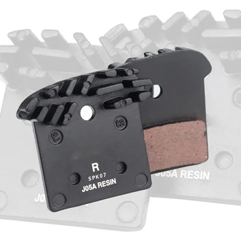 Высококачественные дисковые тормозные колодки J05A Запчасти для шоссейных велосипедов Запасные части для велосипедов черного цвета Износостойкость