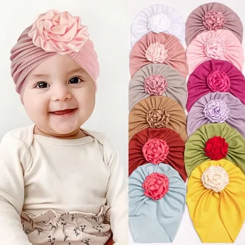 Детская шапочка с новой резьбой, детская шапочка с цветочным узором Baotou, защищает дверь от рассола, детская шапочка для тонких девочек