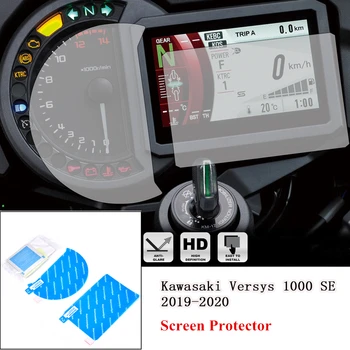 Защита экрана от царапин на мотоцикле Speedo Dashboard Film Protector для 2019 2020 Kawasaki Versys 1000 KLZ1000 SE Clear