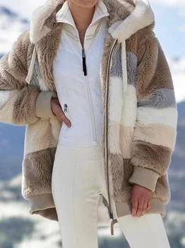 Зимняя Флисовая куртка, Женская верхняя одежда из искусственной овчины, пальто, Женские Замшевые Меховые куртки, пальто, Мужская теплая Утолщенная куртка из фугу Ягненка