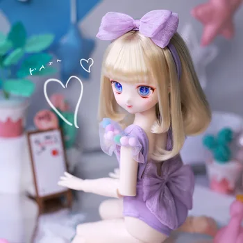 Кукла из смолы 1/4 Bjd, кукла с шарнирным соединением, милые аниме-куклы, игрушки, подарок для девочек
