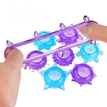 Мужское силиконовое кольцо для пениса Cockring Задержка эякуляции Секс-инструменты для мужчин Сексуальные игрушки для взрослых Мастурбация Стимулятор клитора Пара