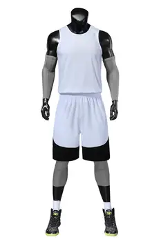 Мужской дышащий баскетбольный костюм на заказ - быстросохнущая спортивная одежда