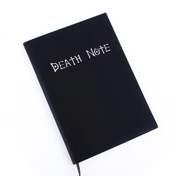 Набор блокнотов аниме Death Note формата А5, кожаный журнал и перьевая ручка, дорожный блокнот, дневник для записи смерти, подарок парню