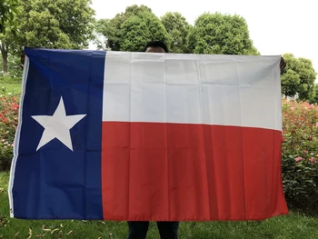 Небесный ФЛАГ Бесплатная доставка Флаг Техаса 90x150 см Двухсторонний проникающий полиэфирный подвесной флаг штата Техас США