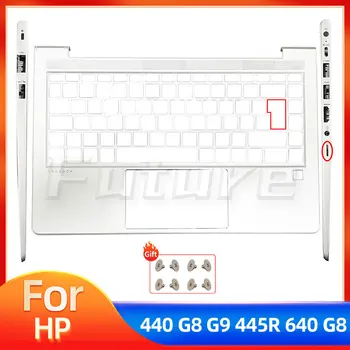Новая верхняя крышка подставки для рук Big Enter для HP Probook 440 G8 G9 445 G8 G9 Silver