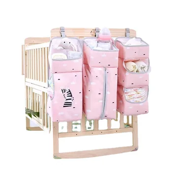 Органайзер для детской кроватки, подвесная сумка для хранения детской одежды, органайзер для предметов первой необходимости, постельных принадлежностей, сумка для подгузников