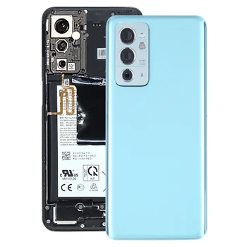 Оригинальная Стеклянная Задняя Крышка Батарейного Отсека для OnePlus 9RT 5G MT2110 MT2111 с Объективом Камеры Замена Заднего Корпуса Телефона