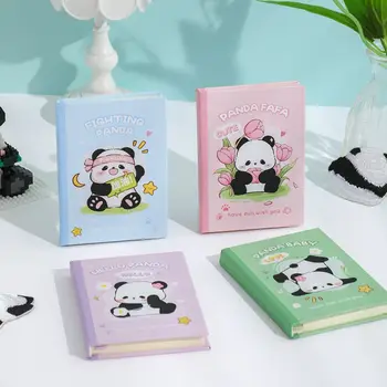 Планировщик Memo Diary A7 Мини-карманный блокнот для заметок, утолщенный деловой блокнот с рисунком панды, школьный дневник
