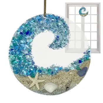 Пляжное украшение Ocean Shockwave, пляжный акриловый улавливатель солнца, художественная картина, Офисное украшение для дома, Рождественские подарки