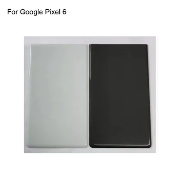Протестировано Подходит для Google Pixel 6 Задняя крышка батарейного отсека Задняя крышка дверцы для Google Pixel6 с логотипом