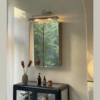 Ретро Подвесное зеркало Скандинавский шкаф Для одежды Вход в ванную комнату Домашнее туалетное зеркало