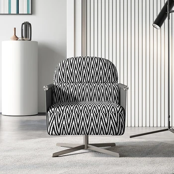 Роскошное Минималистичное кресло Single Простое Современное Креативное кресло Designer Leisure Single Salon Maison Многофункциональная мебель