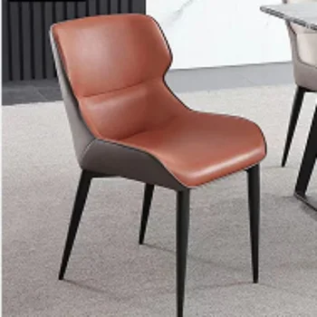 Роскошный современный обеденный стул Роскошные обеденные стулья в скандинавском стиле, мобильные простые кресла для отдыха, шезлонги, мебель для столовой