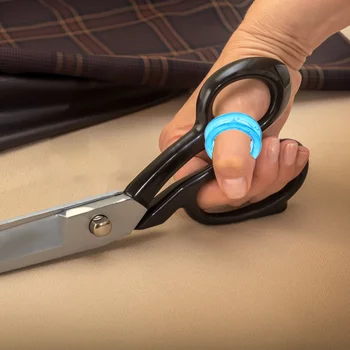 Силиконовые кольца для пальцев, ножницы для волос для собак, кольца для ножниц для волос, вставки для пальцев, силиконовый протектор для пальцев (случайный цвет)