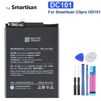 Сменный Аккумулятор DC101 для Мобильного телефона Smartisan U3pro OD101 OD103 OD105 OS103 OS105, 3500 мАч