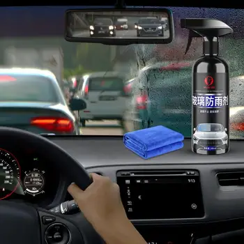 Спрей для очистки автомобильных стекол для окон, защитных очков, экранов, Автомобильный спрей для глубокой очистки, не содержащий аммиака, Автомобильный спрей против запотевания для авто и дома