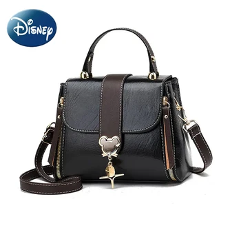 Сумка Disney Mickey Mouse через плечо для женщин, сумка через плечо для девочек, боковые сумки, роскошная дизайнерская сумочка Cluth, милый подарок на день рождения